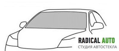 Лобовое стекло с датчиком дождя и камерой Infiniti EX25/35/37