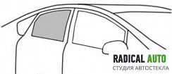 Заднее левое стекло Daihatsu Charade L25 5D