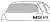 Заднее стекло Toyota FJ Cruiser